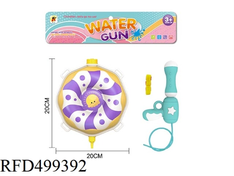 PURPLE CANDY BACKPACK WATER GUN 2L