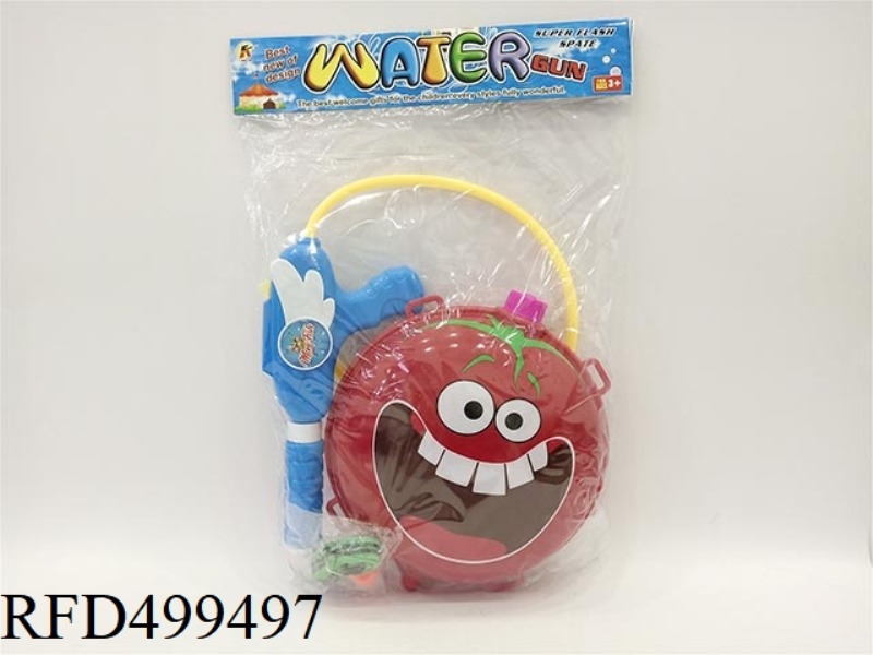 APPLE FACE BACKPACK WATER GUN
