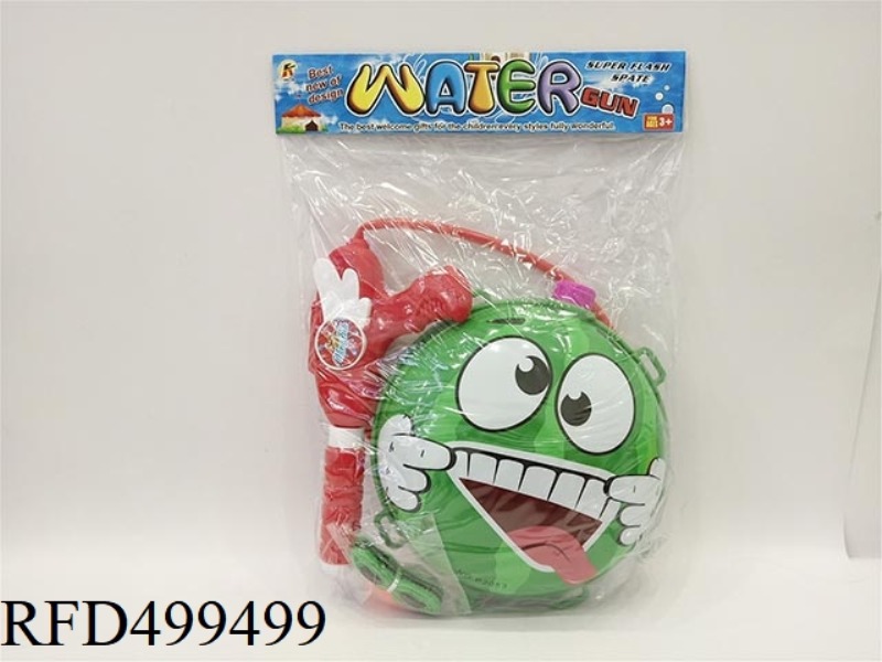 WATERMELON-FACED BACKPACK SQUIRT GUN