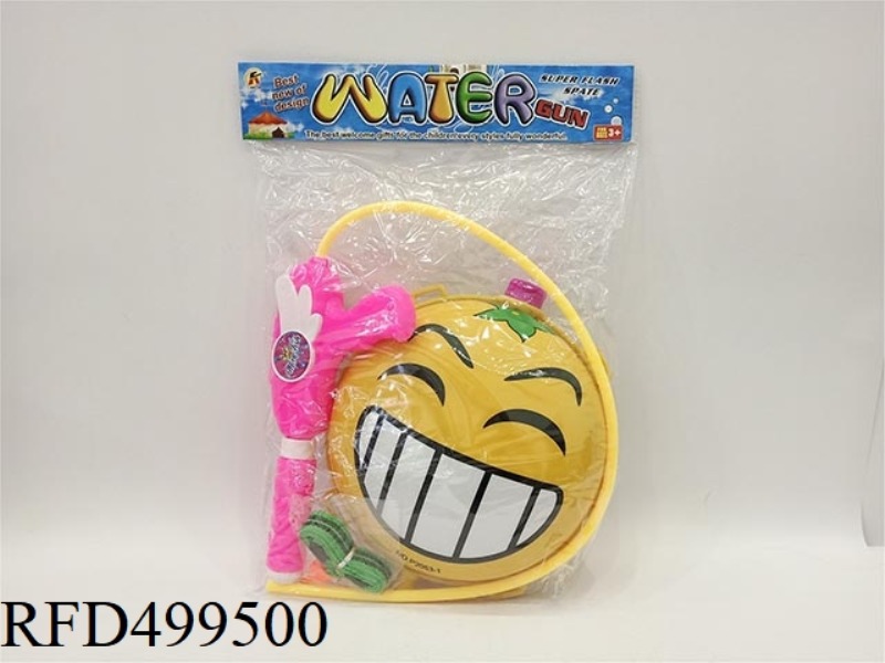 ORANGE FACE BACKPACK WATER GUN