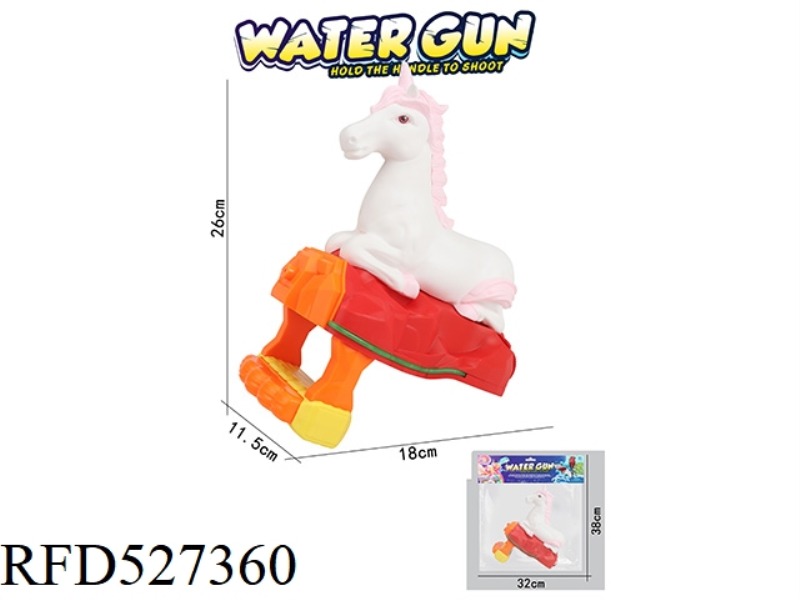 FANTASTIC BEASTS UNICORN (PINK) WRIST PRESS WATER GUN