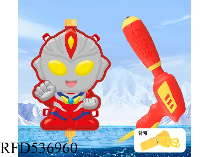 RED OLDMAN BACKPACK WATER GUN