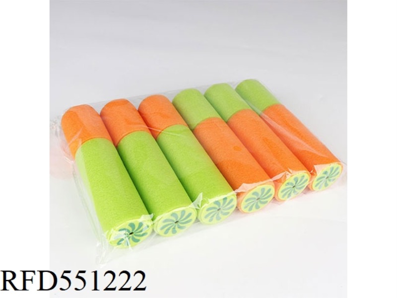 15CM*4CM ORANGE-GREEN ROUND WATER CANNON