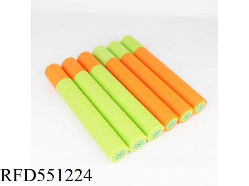 33CM*5CM ORANGE-GREEN ROUND WATER CANNON