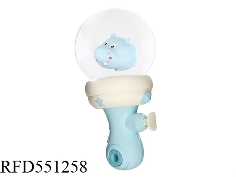 DRIFT BOTTLE SMALL WATER GUN/BLUE HIPPOPOTAMUS/NO LIGHT/SPRAY CARTOON WATER TOY