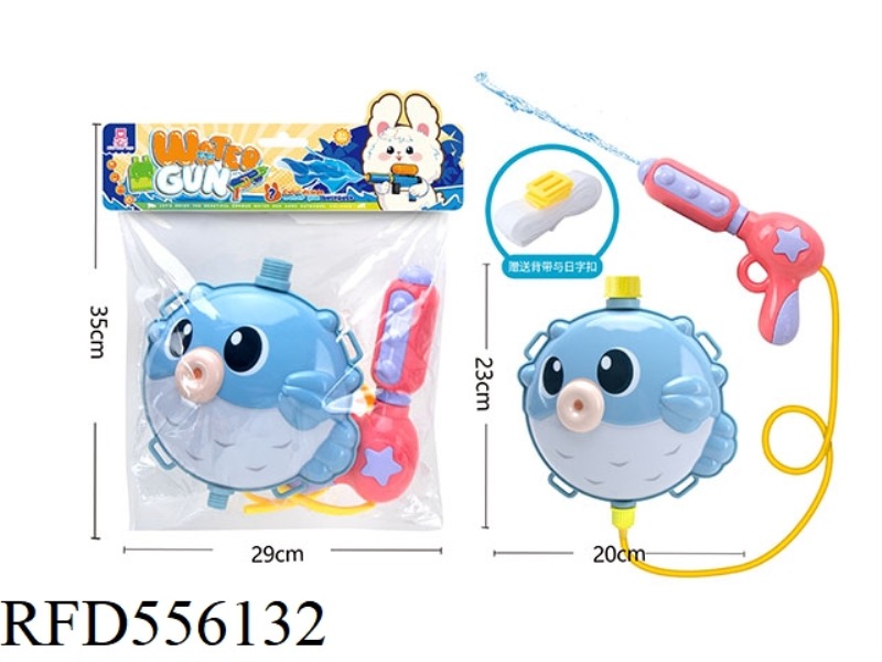 SMALL PUFFER CARTOON BACKPACK WATER GUN (BAG TYPE)