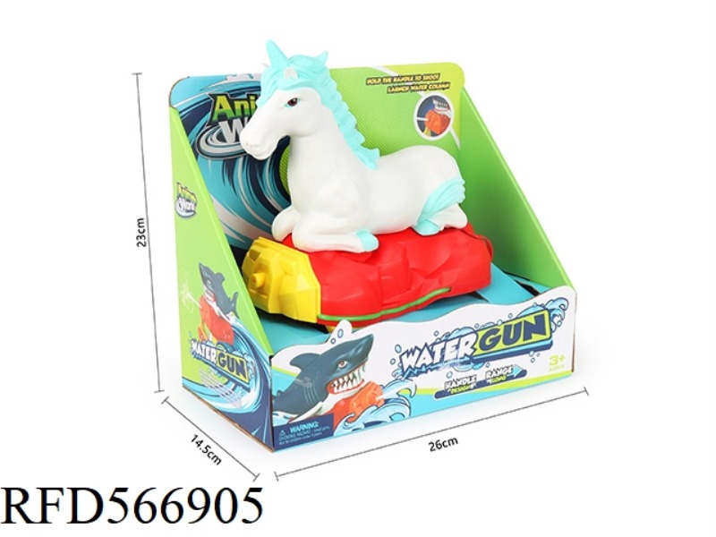 MAGIC UNICORN UNICORN (BLUE) WRIST PRESS WATER GUN