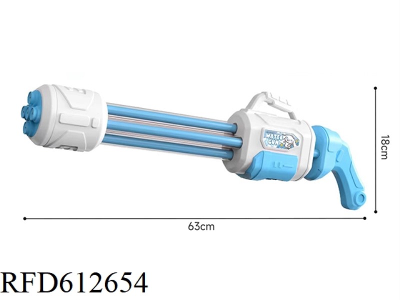 61CM GATLING 5-BARREL WATER CANNON - BIG EARED DOG