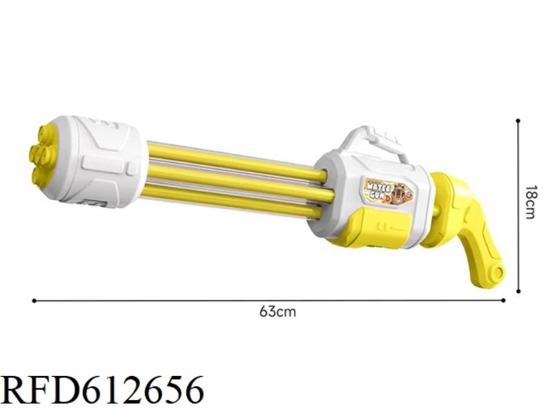 61CM GATLING 5-BARREL WATER CANNON - KAPIBALA