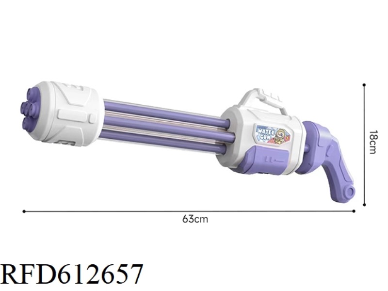 61CM GATLING 5-BARREL WATER CANNON - LABBU