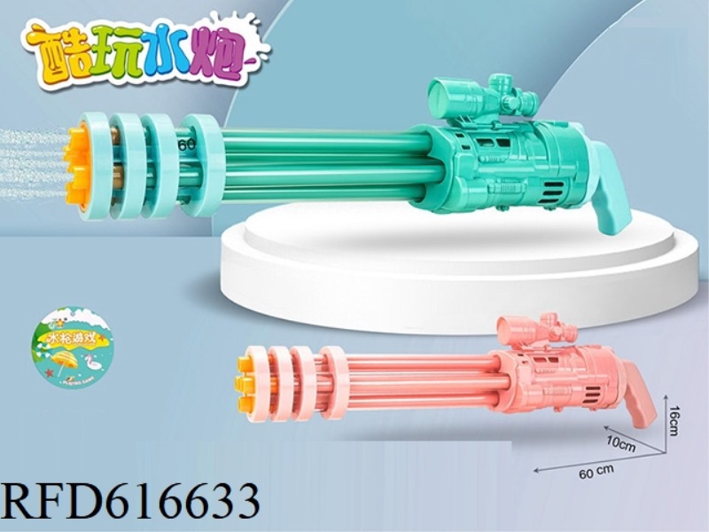 FIVE WATER CANNONS