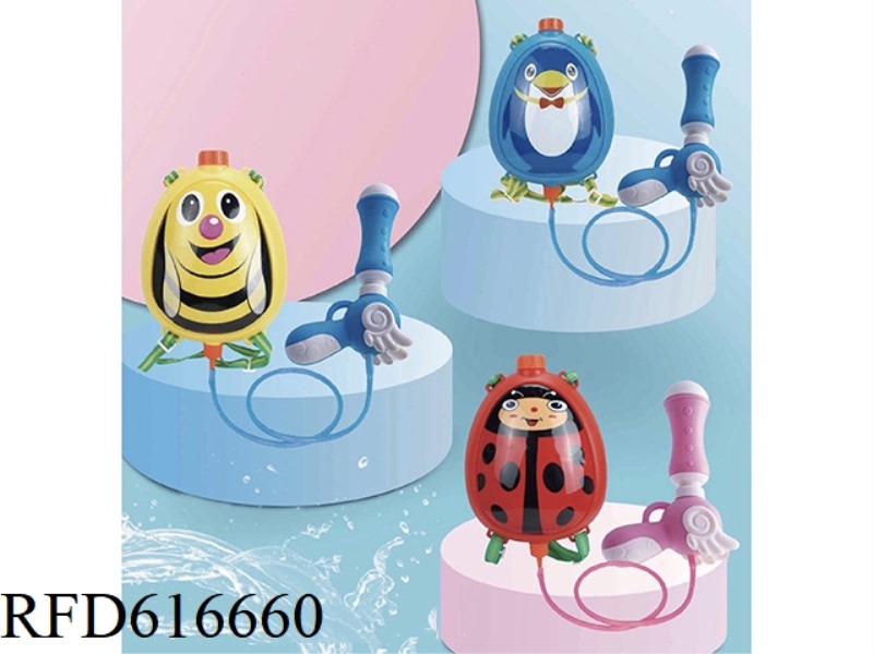 BEE, LADYBIRD, PENGUIN BACKPACK MIX (2022 GUN)