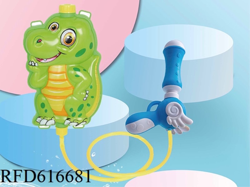 CARTOON DINOSAUR BACKPACK WATER GUN (2022 GUN)
