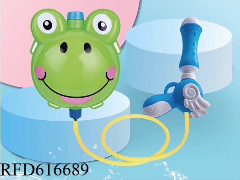 FROG BACKPACK WATER GUN (WITH 2022 GUN)