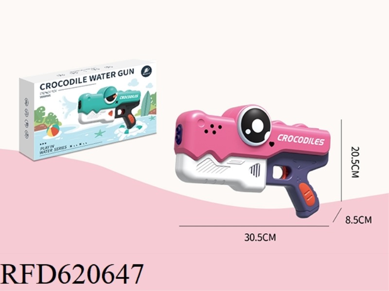 TIDE PLAY CROCODILE WATER GUN - PINK (SMALL)