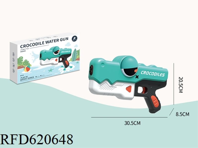 TIDE PLAY CROCODILE WATER GUN - GREEN (SMALL)