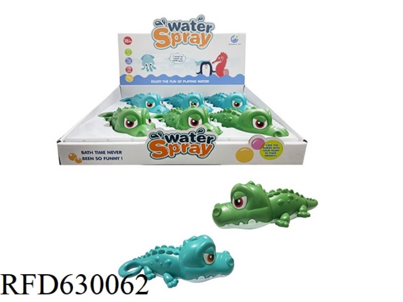 FUN CROCODILE WATER CANNON 6PCS