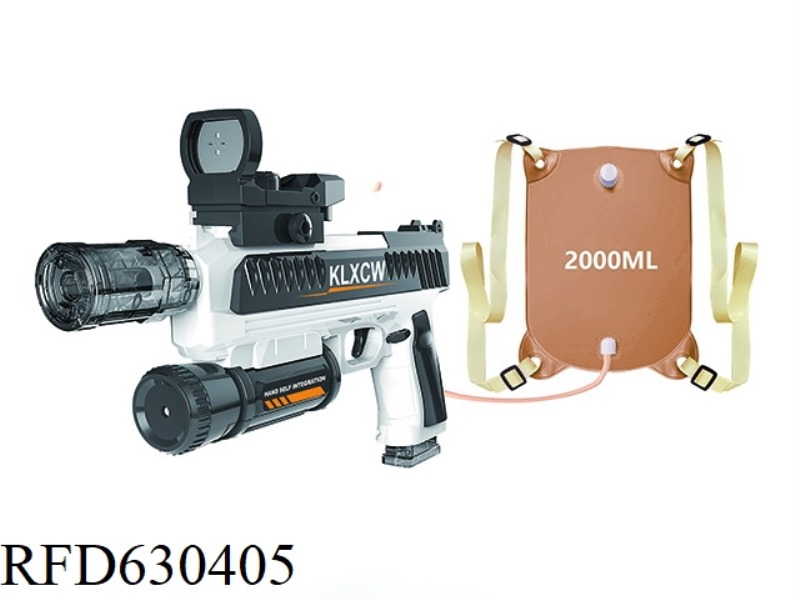 Manual&Auto electric spraying fire solid water gun(capacity: 1500ml)