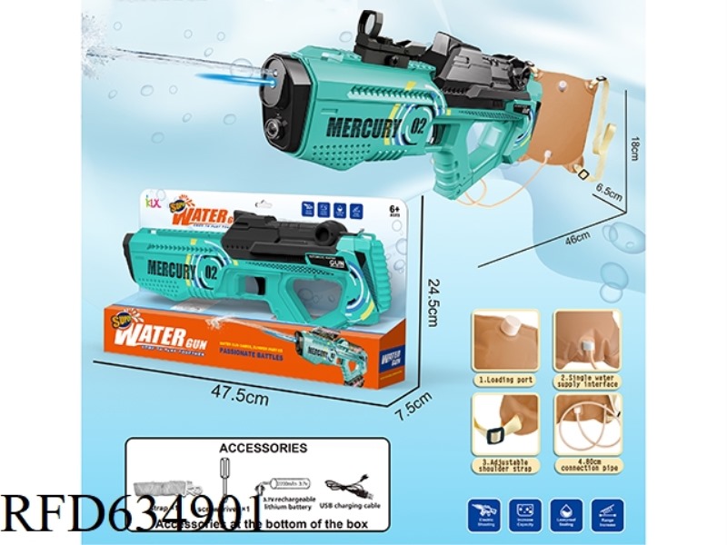 WATER GUN (RECHARGEABLE VERSION) UV PRINTING PLATE