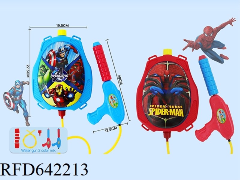 SPIDER-MAN BACKPACK WATER GUN