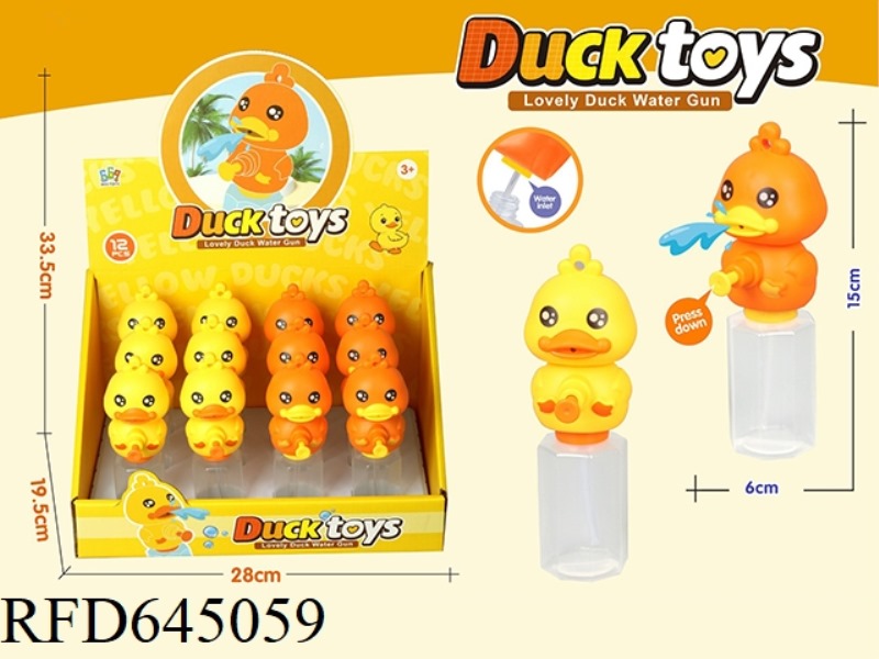 DUCK-TYPE WATER GUN BOX 12PCS