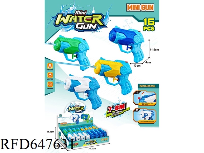 MOLECULAR COLORFUL SPACE WATER GUN 16PCS