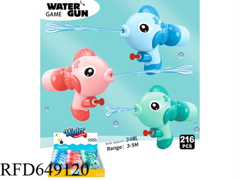 CARTOON PRESSING WATER GUN (12PCS)