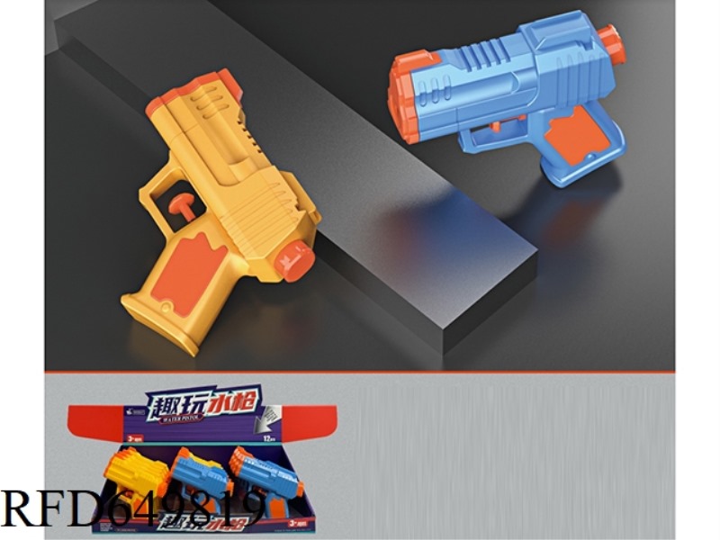 SOLID COLOR SMALL WATER GUN 12PCS