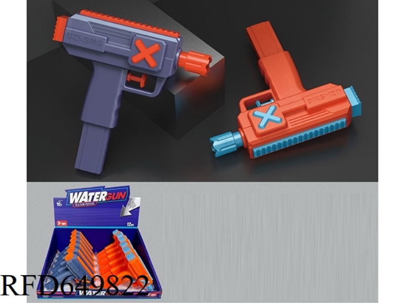 SOLID COLOR SMALL WATER GUN 12PCS