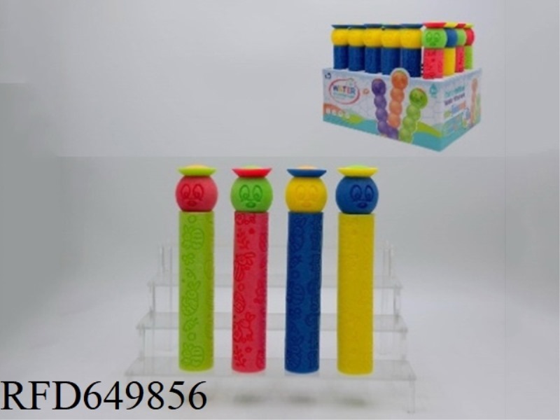 RABBIT CARTOON HEAD PEARL COTTON WATER CANNON (24PCS)