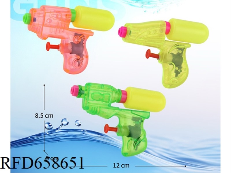 TRANSPARENT SINGLE NOZZLE WATER GUN