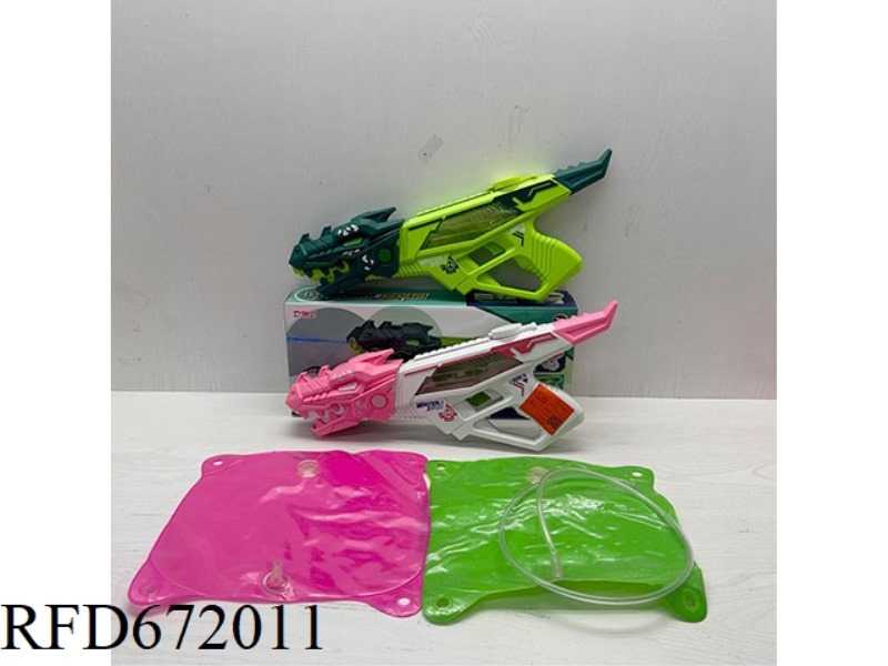 DINOSAUR ELECTRIC WATER GUN BACKPACK