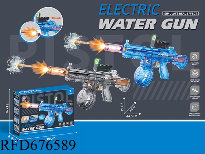 ELECTRIC WATER GUN WITH AUTOMATIC MANUAL OPERATION