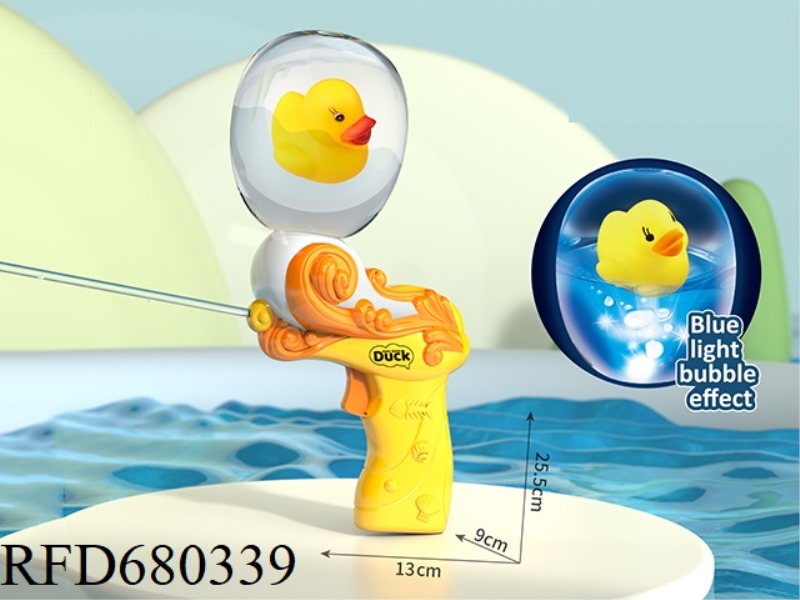 LITTLE DUCK FOAMING BLUE LIGHT ELECTRIC WATER GUN (BATTERY VERSION)