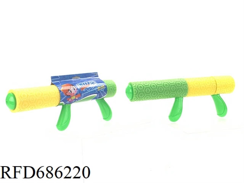 41CM HEXAGONAL SINGLE-TUBE WATER OUTLET CHARGING WATER CANNON (DIAMETER 7CM)