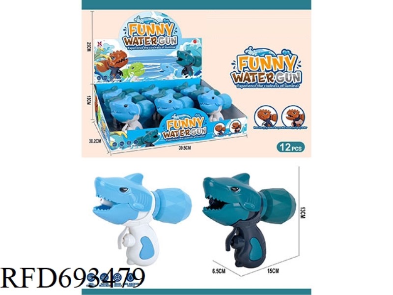 FUN SHARK WATER GUN (12PCS)