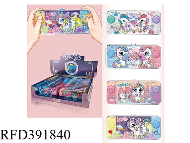 UNICORN TRANSPARENT WATER MACHINE 24PCS