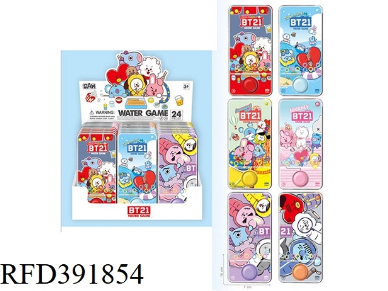 TRANSPARENT WATER MACHINE 24PCS