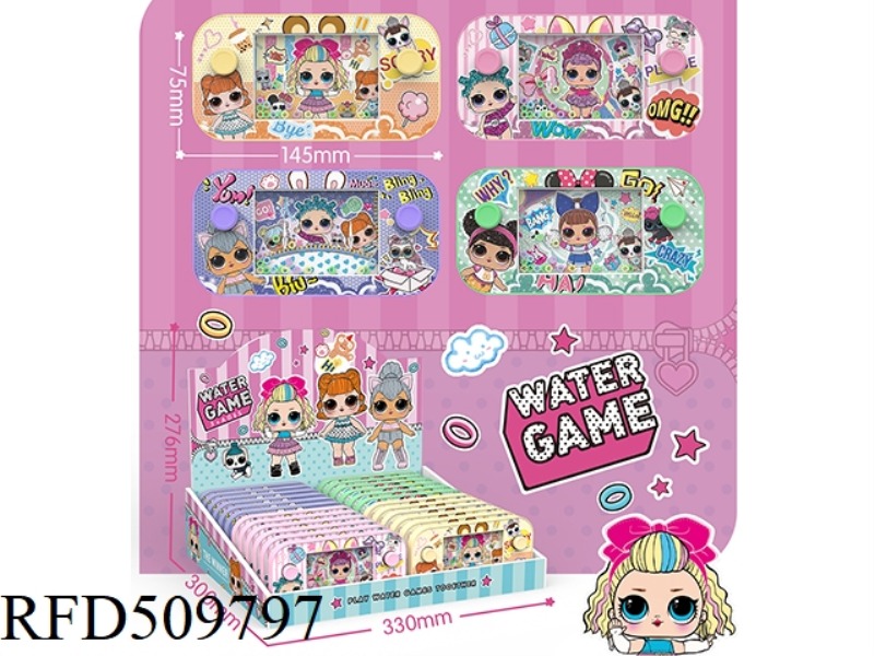 GAME MACHINE WATER MACHINE 24PCS