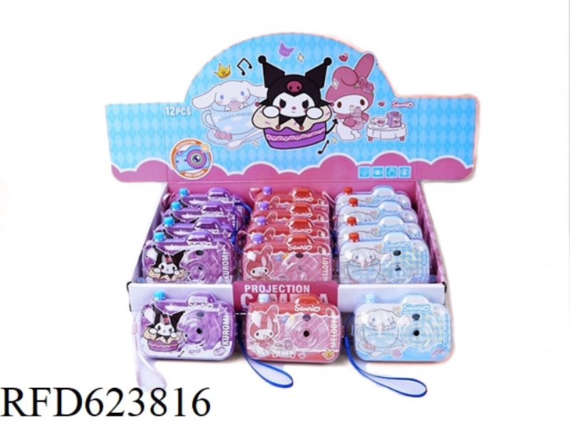 SANRIO CAMERA WITHOUT PROJECTION FUNCTION 12PCS