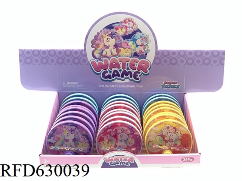 PONY GAME WATER MACHINE 24PCS