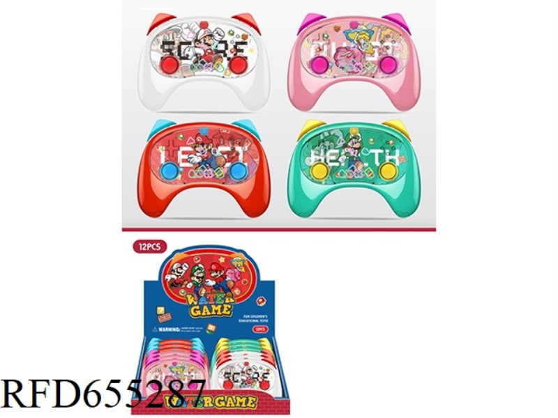 MARIO GAME DISPENSER /12PCS