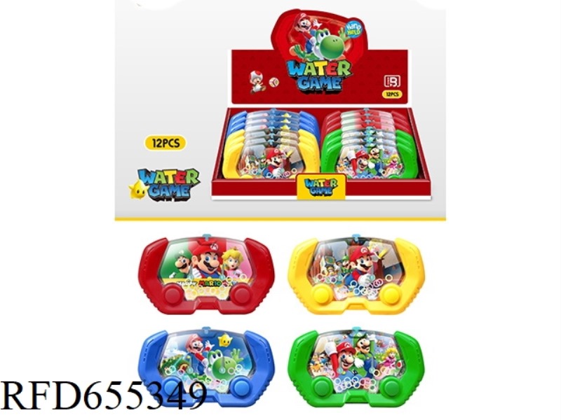 MARIO GAME DISPENSER 12PCS