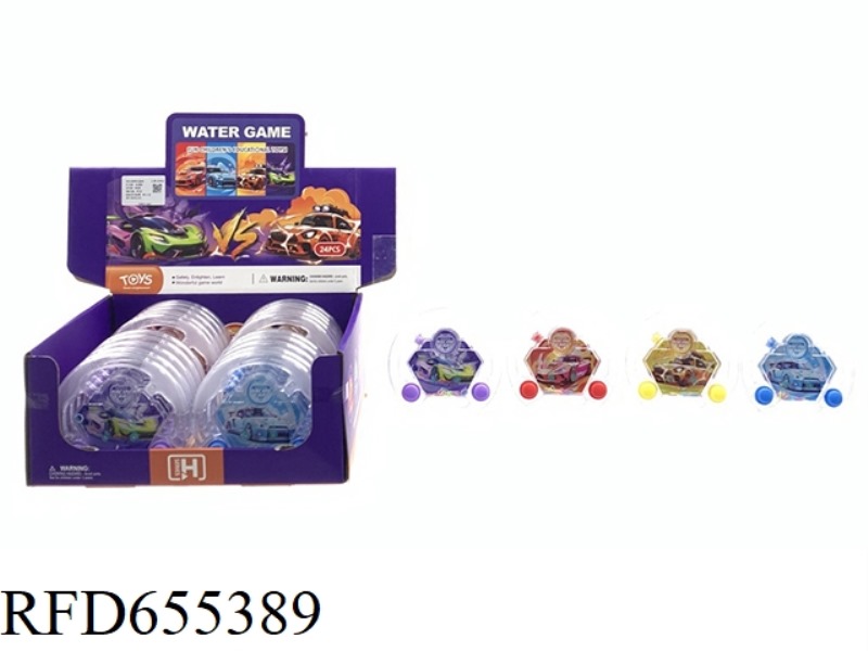 RACING GAME WATER COOLER 24PCS