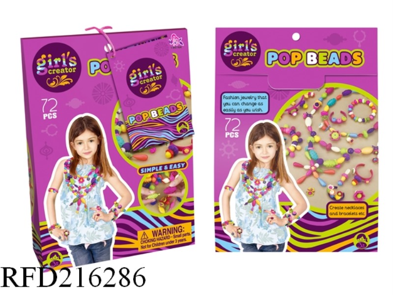 BEADS 72PCS