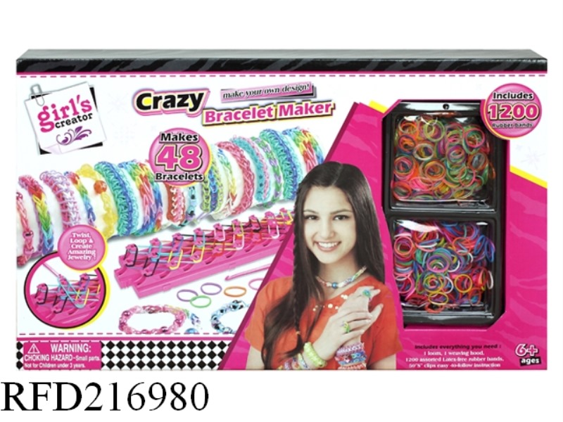 RUBBER BAND KNIT