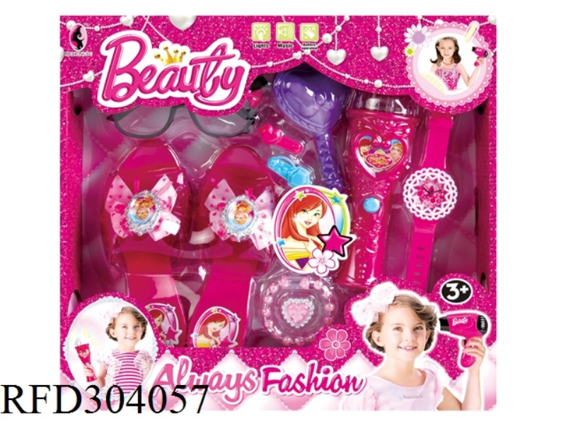 FASHION GIRL ORNAMENT SET