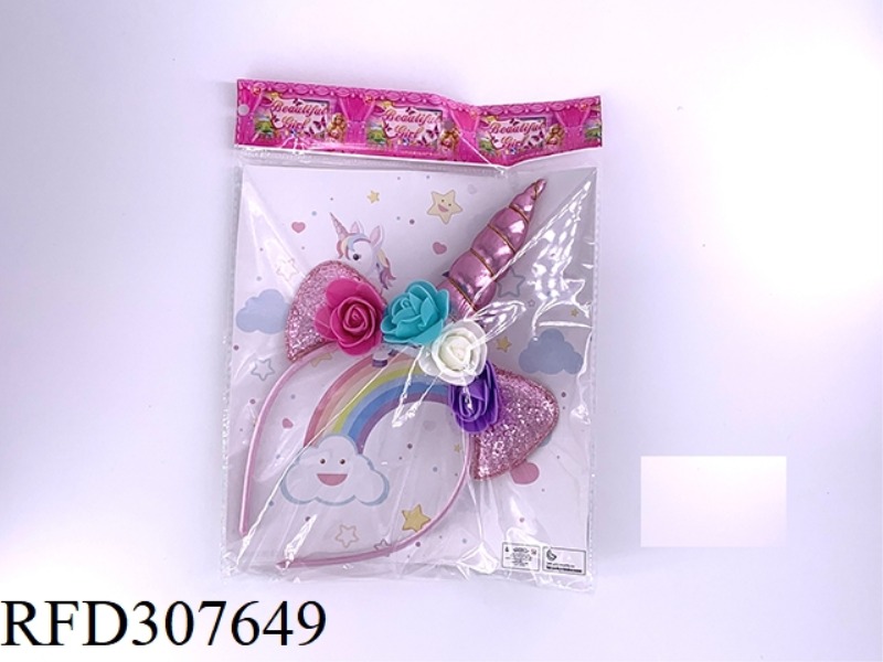 UNICORN HEAD BAND