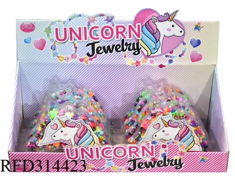 UNICORN BEADS 8PCS