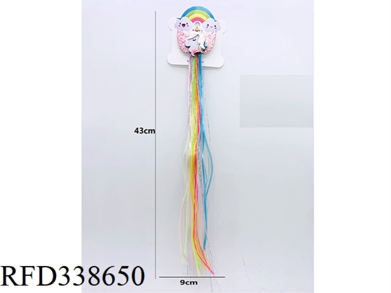 UNICORN WIG CLIP